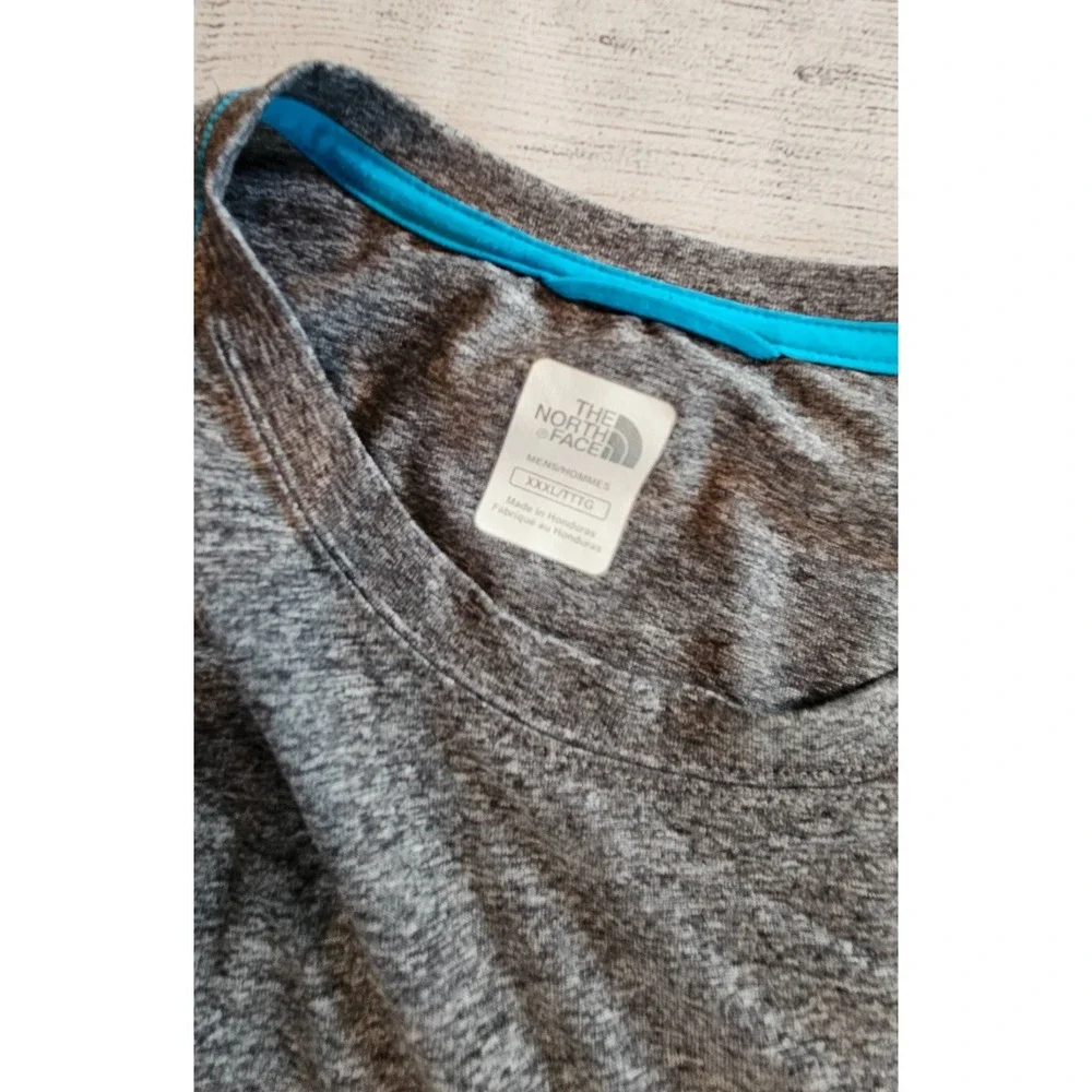 The North Face Shirt Mens XXXL Gray Long Sleeve VaporWick Athletic Active